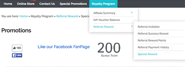 special reward